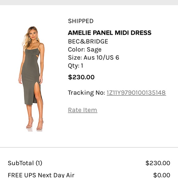 Bec and bridge dress - Picture 2 of 2